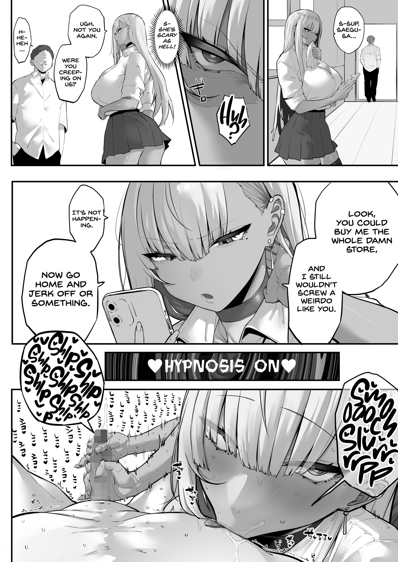 Hentai Manga Comic-A story about hypnotizing annoying women into submission and creating a big-boobed harem-Read-17